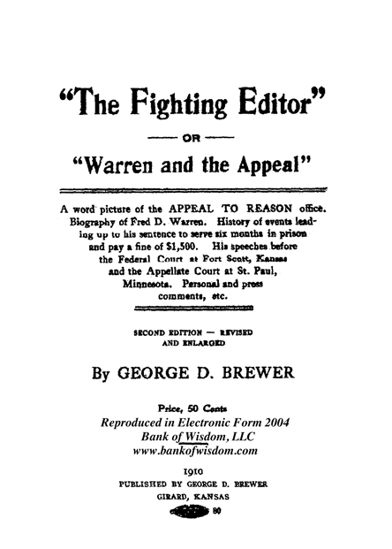 The Fighting Editor